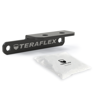 TeraFlex CB Radio Antenna Mount, Tailgate Mount, With Bracket/ Installation Hardware, Anodized, Black, 6061-T6 Aluminum – 4832040