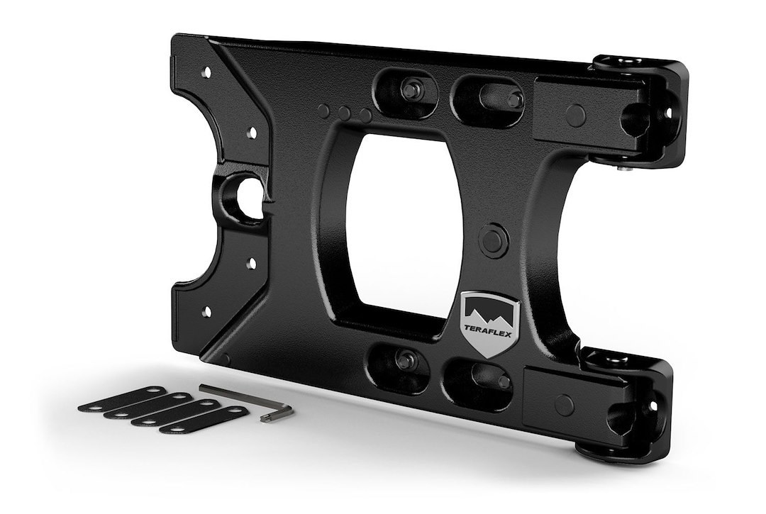 TeraFlex Spare Tire Carrier Reinforcement Bracket, HD Hinged Carrier, Replaces OE Tailgate Hinge – 4838100