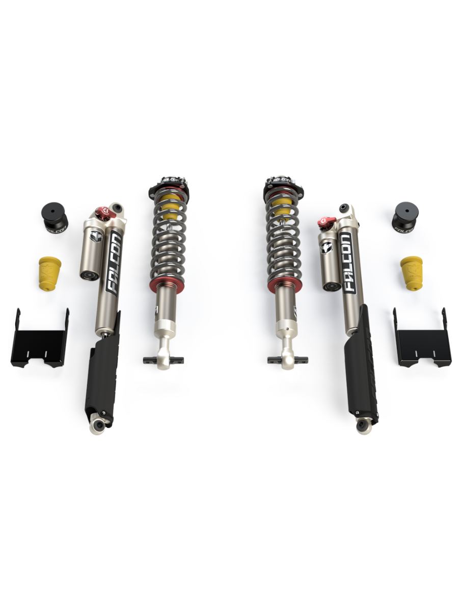 TeraFlex Leveling Kit Suspension, Falcon 2 ™, 0 to 2-1/2 Inch Adjustable Lift, Coil Over Shock Absorber – 05-04-32-400-000
