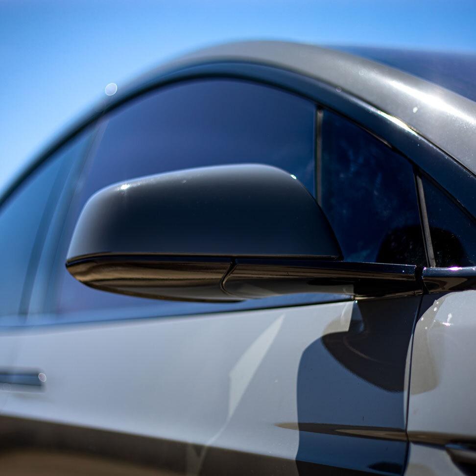 Tesbros Chrome Delete Kit, To Remove Exterior Chrome Trims, Satin Black, Vinyl – TB-CDX-STNBLK
