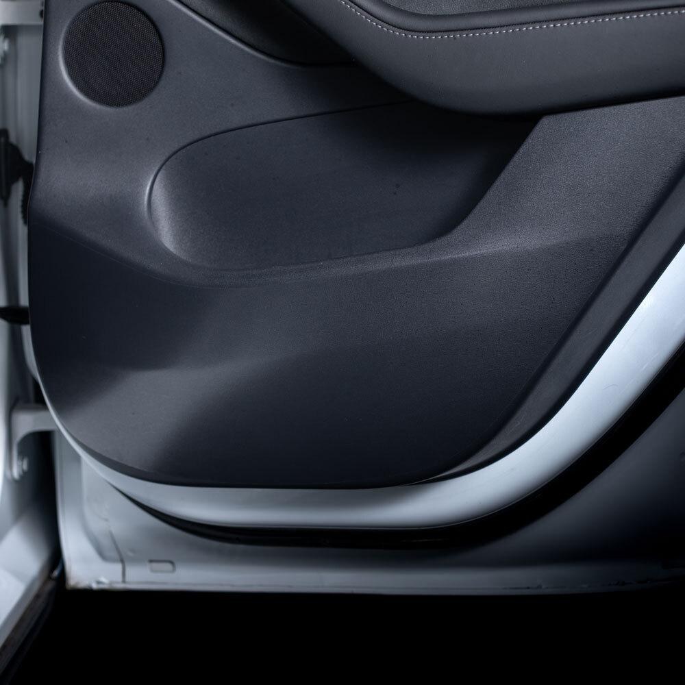 Tesbros Protective Film, Protection for Driver/ Passenger Side Front/ Rear Door Kicker Panels, Clear, Vinyl – TB-PPF-Y-FULLDOOR