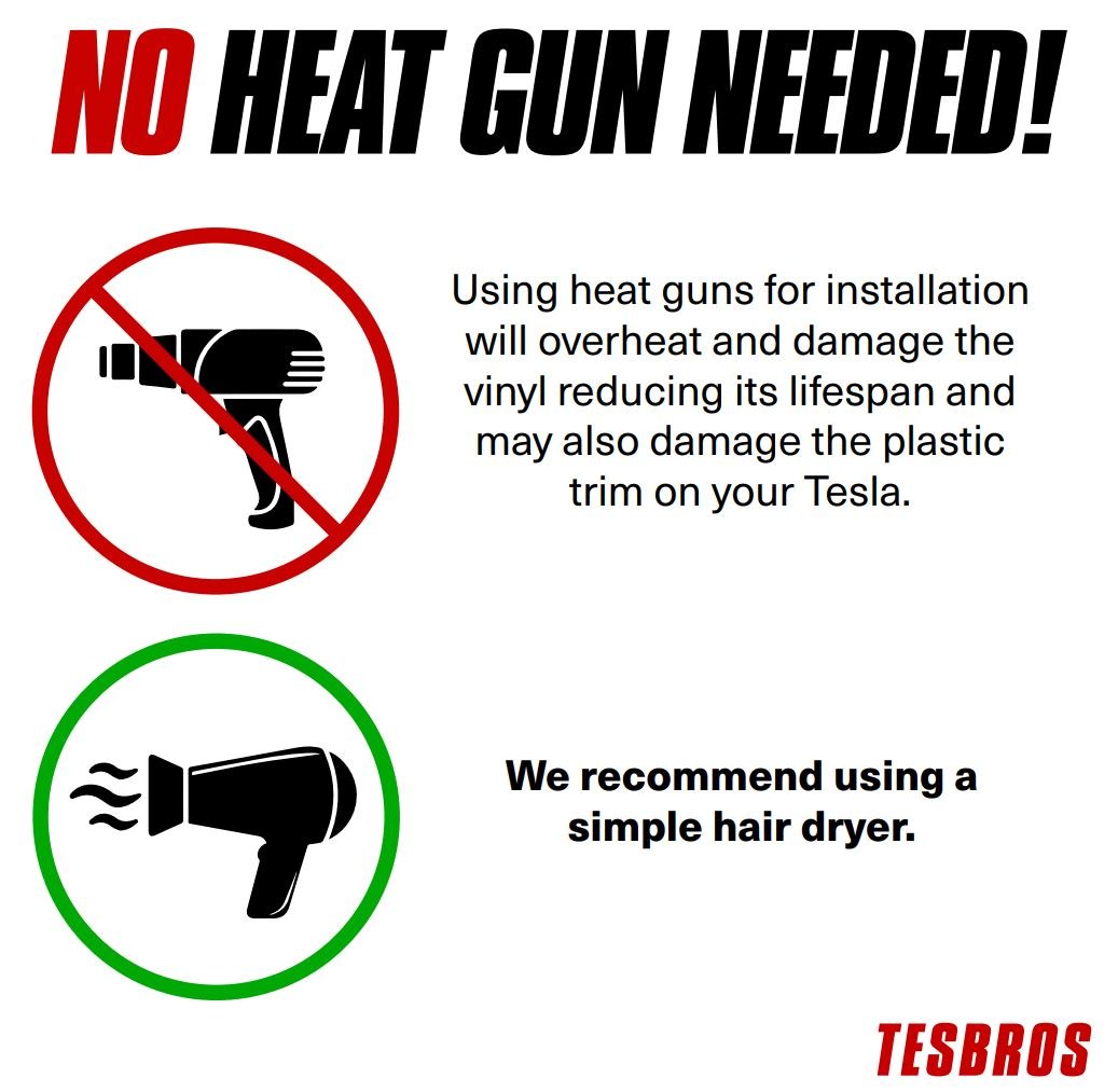 Tesbros Protective Film, Direct-Fit, Protection for Dash Board, Black Carbon Fiber, Vinyl – TB-DW-BLKCF