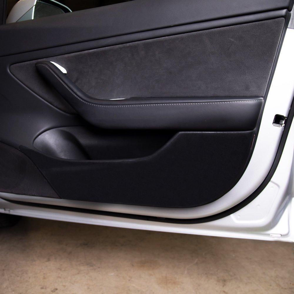 Tesbros Protective Film, Protection for Front Door Driver/ Passenger Side Kicker Panels, Clear, Vinyl – TB-PPF-3-FRONTDOO