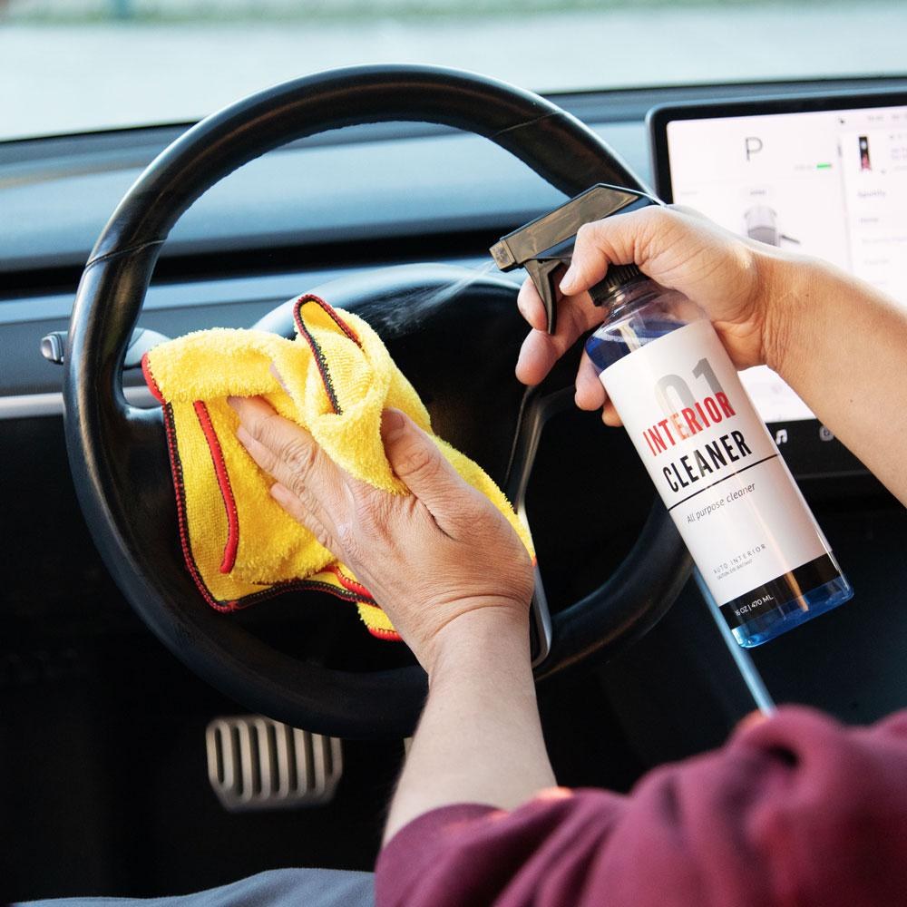Tesbros Interior Cleaner, All Purpose, 16 Ounce Spray Bottle – TB-INTERIORCLEANE