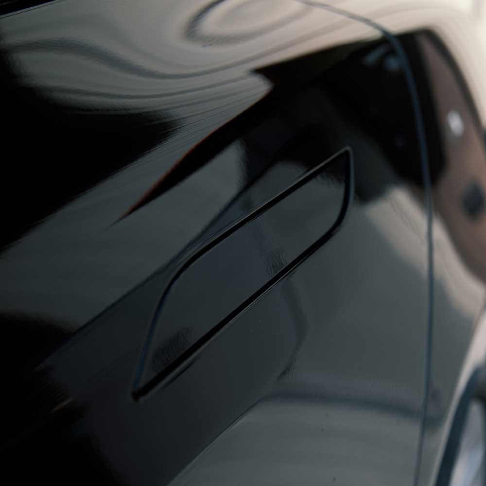 Tesbros Chrome Delete Kit, To Remove Exterior Chrome Trims, Satin Black, Vinyl – TB-CDS-POST-STNBL