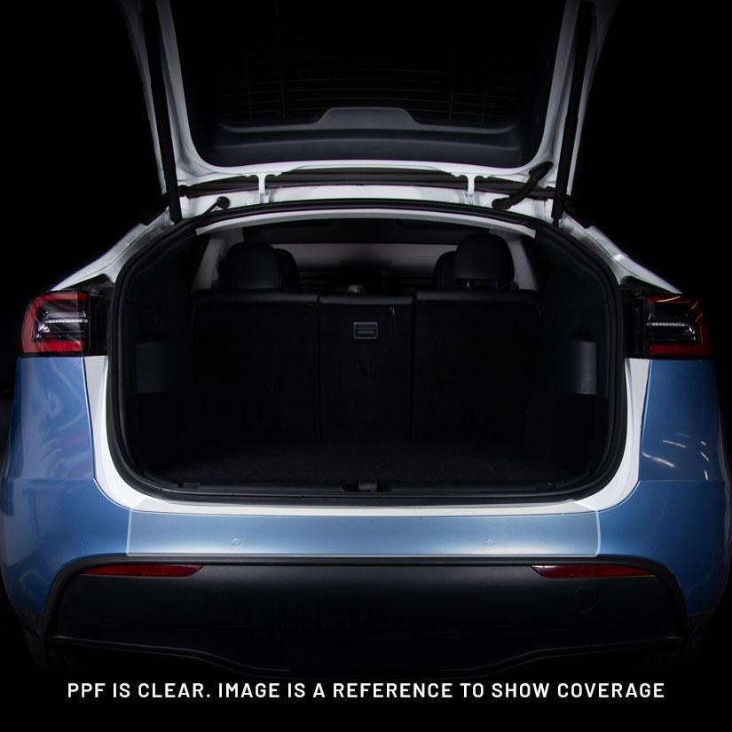 Tesbros Protective Film, Protection for Rear Trunk Area, Clear, Vinyl – TB-PPF-Y-REARTRUN