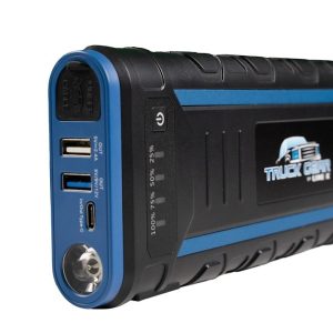 Truck Gear Battery Portable Jump Starter, Compact Portable Battery Charger, Start/Peak Current 500 Amps/1200 Amps, Capacity 17000MAh – JUMPSTART2