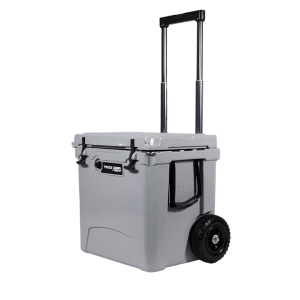 Truck Gear Beverage Cooler, Expedition, 45 Quart, Hard, Uses Ice, Truck Gear by Line-X Logo, Gray – TWCOOLER45