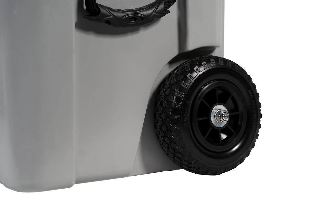 Truck Gear Beverage Cooler, Expedition, 45 Quart, Hard, Uses Ice, Truck Gear by Line-X Logo, Gray – TWCOOLER45