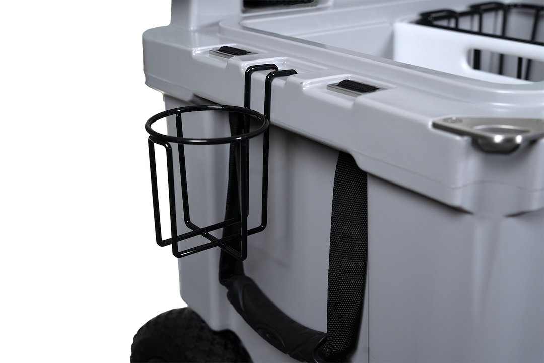 Truck Gear Beverage Cooler, Expedition, 45 Quart, Hard, Uses Ice, Truck Gear by Line-X Logo, Gray – TWCOOLER45