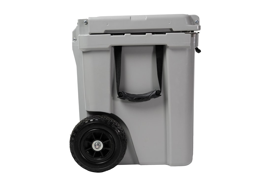 Truck Gear Beverage Cooler, Expedition, 60 Quart, Hard, Uses Ice, Truck Gear by Line-X Logo, Gray – TWCOOLER60