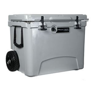 Truck Gear Beverage Cooler, Expedition, 60 Quart, Hard, Uses Ice, Truck Gear by Line-X Logo, Gray – TWCOOLER60