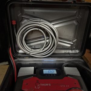 Thors Lighti Air Compressor, AirVault2, Portable, 150 PSI Maximum Working Pressure, 10.6 Cubic Feet Per Minute, Battery Clamps – AV2STRIKE001