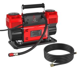 Thors Lighti Air Compressor, Bolt True Totalcontrol, Portable, 150 PSI Maximum Working Pressure, 10.6 Cubic Feet Per Minute, Battery Clamps – BOLT002
