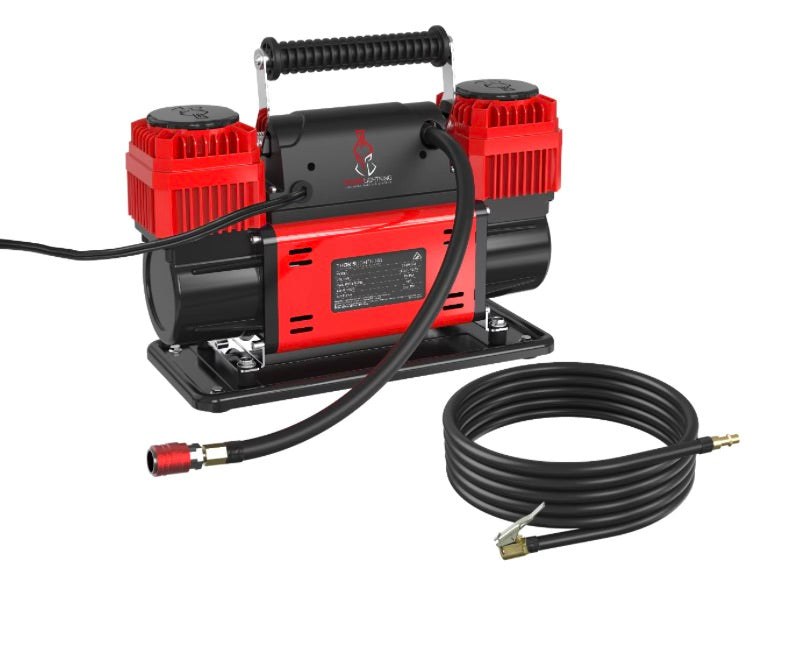 Thors Lighti Air Compressor, Bolt True Totalcontrol, Portable, 150 PSI Maximum Working Pressure, 10.6 Cubic Feet Per Minute, Battery Clamps – BOLT002