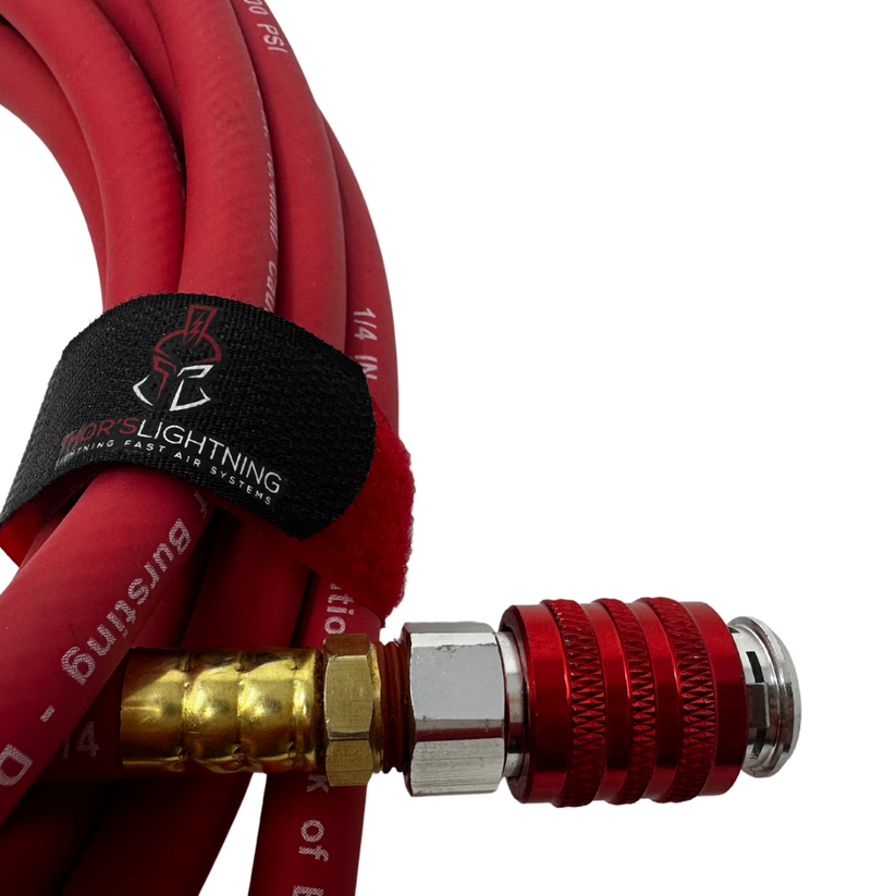 Thors Lighti Tire Pressure Control System, Rapid 4-TIRE Air System, Use to Inflate or Deflate Air Up to 4 Tires Simultaneously – FUL001SD