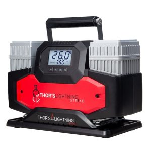 Thors Lighti Air Compressor, Standard Lightning Strike, Portable, 150 PSI Maximum Working Pressure, 10.6 Cubic Feet Per Minute – STRIKE001