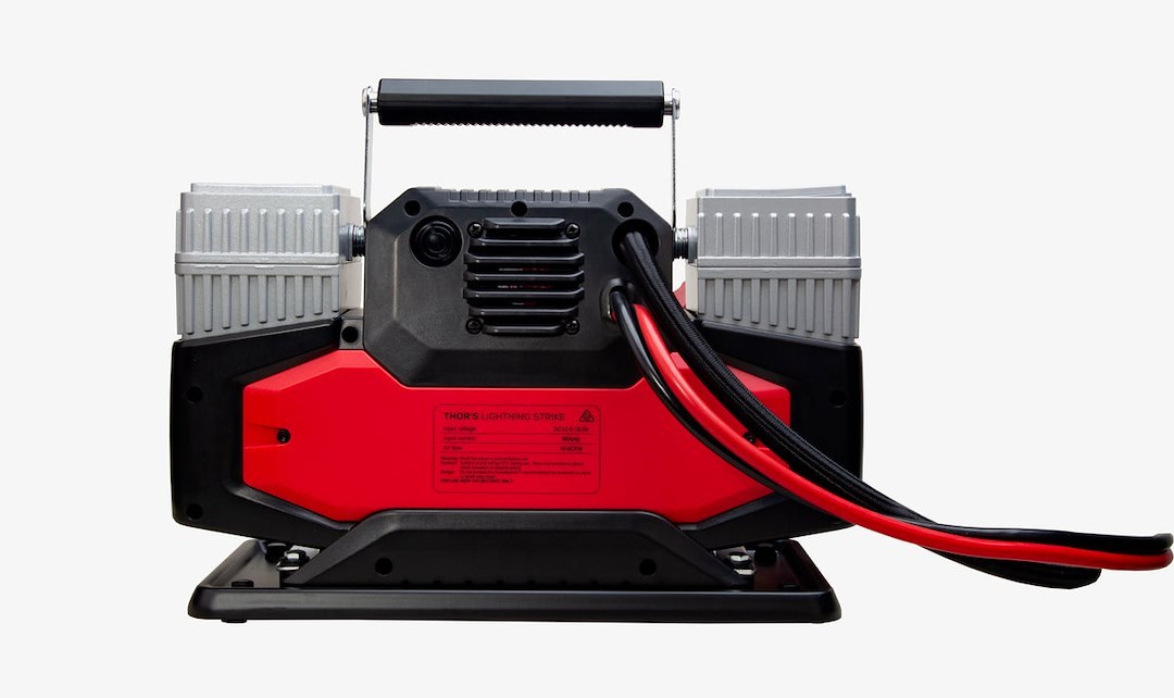 Thors Lighti Air Compressor, Standard Lightning Strike, Portable, 150 PSI Maximum Working Pressure, 10.6 Cubic Feet Per Minute – STRIKE001