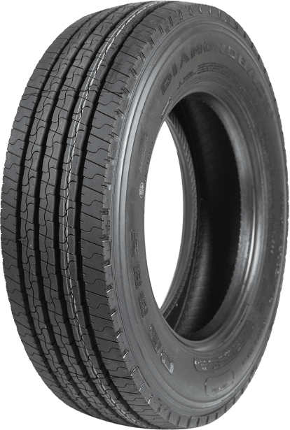 Taskmaster Tire, Diamondback, ST235 X 80R16, Trailer, Radial, Black Sidewall, Tubeless, Non Directional Tread Design – 1014DB60060