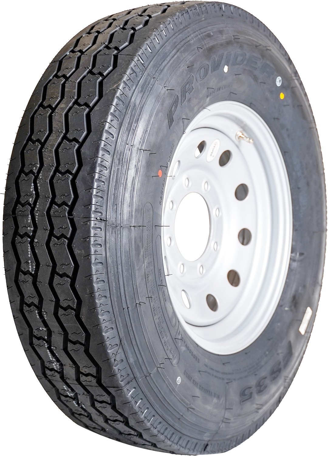 Taskmaster Tire/ Wheel Assembly, Provider, 16 Inch Diameter X 6 Inch Width, 8 X 165.1 Millimeter/ 8 X 6.50 Inch Bolt Pattern, Modular – A16RGSMMHD44