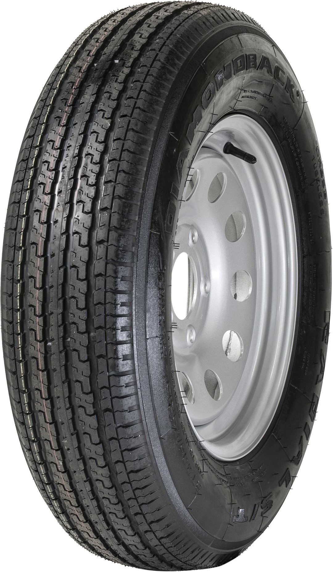 Taskmaster Tire/ Wheel Assembly, Diamondback, 15 Inch Diameter X 5 Inch Width, 5 X 127 Millimeter/ 5 X 5.00 Inch Bolt Pattern, Modular – ADB15R5SMDM