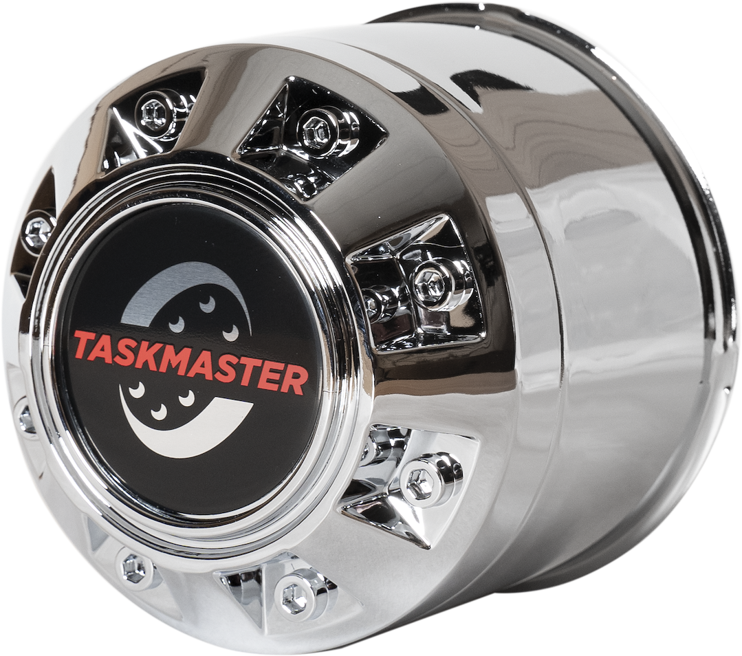 Taskmaster Wheel Center Cap, Fits Viking Series Wheels, Fits 15 Inch Wheels with 8 Hole Bolt Patterns, 4.90 Inch Pilot Diameter – CXF105C