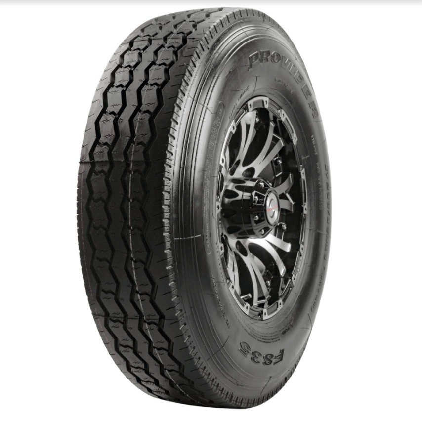 Taskmaster Tire, Provider, ST215 X 75R17.5, Trailer, Double Steel Belted, Radial, Black Sidewall, Tubeless, Non Directional Tread Design – P15175