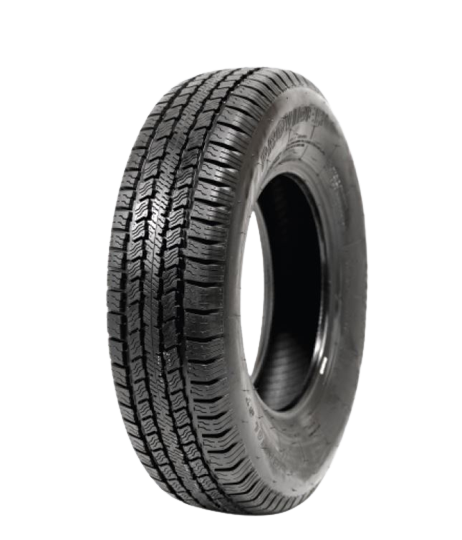 Taskmaster Tire, Provider, ST205 X 75R15, Trailer, Radial, Black Sidewall, Non Directional Tread Design, Load Range D – TR20515D