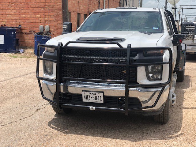 Tough Countr Grille Guard, 1-Piece, Powder Coated, High-Gloss Black, With Grille Guard, 1-1/4 Inch Diameter, With Brush Guard – BG3420C