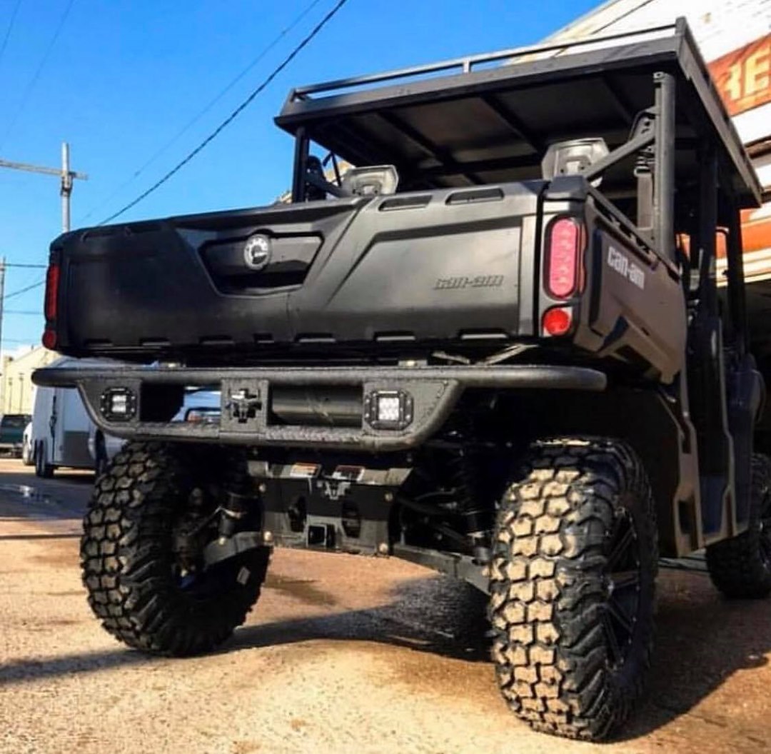 Tough Countr Bumper, Deluxe, One Piece Design, Mounting Hardware Included, With Mounting Tabs for Dual Flush Mount Leds – CDBB