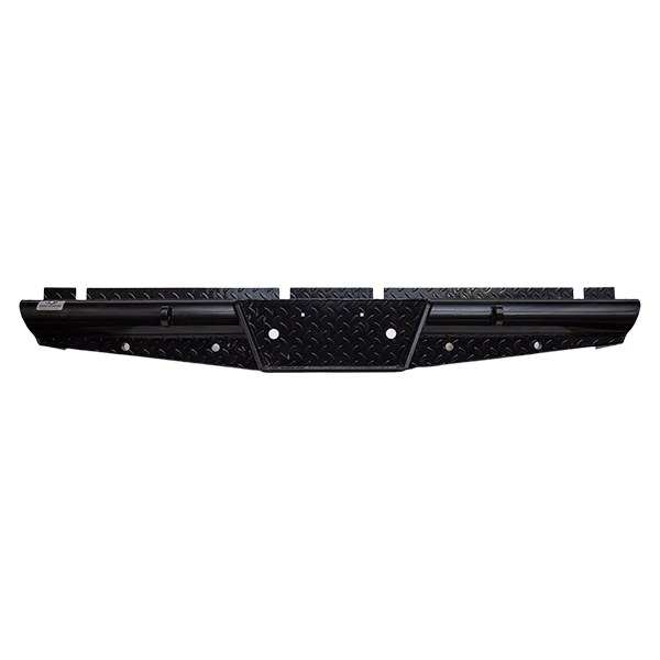 Tough Countr Bumper, Traditional, One Piece Design, Mounting Hardware Included, Powder Coat Gloss Black Steel, With Shackle Mounts – TB3420C