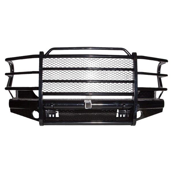 Tough Countr Bumper, Traditional, Modular Design, Mounting Hardware Included, With Grille Guard, Without Winch Mount – TFR1934D