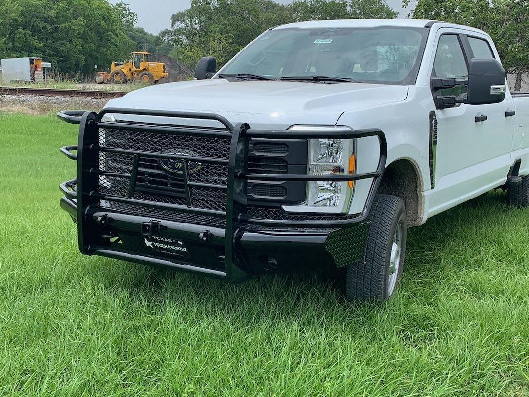 Tough Countr Bumper, Traditional, Modular Design, Mounting Hardware Included, With Grille Guard, Without Winch Mount – TFR2023F