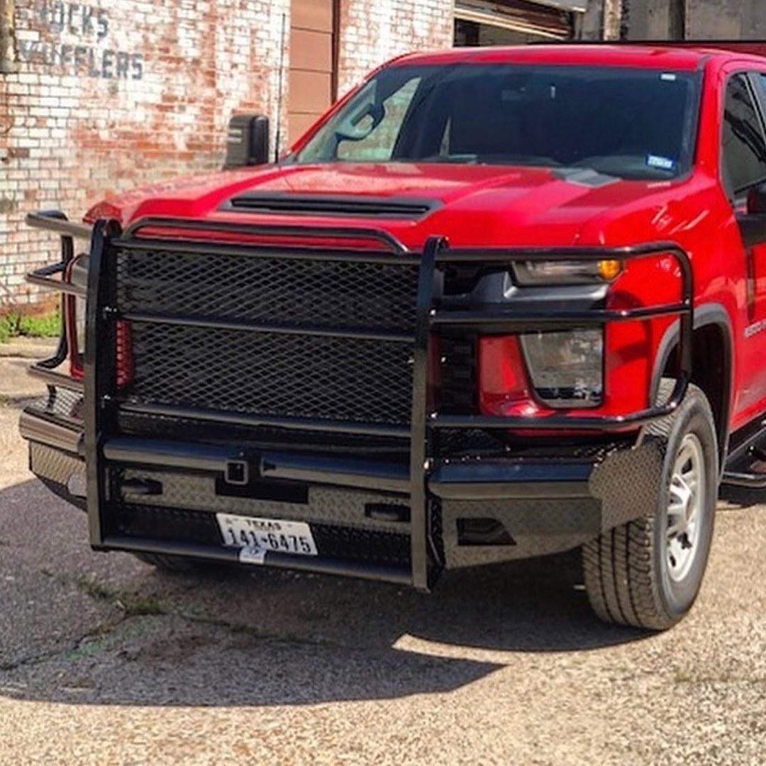 Tough Countr Bumper, Traditional, Modular Design, Mounting Hardware Included, With Grille Guard, Without Winch Mount – TFR3420C