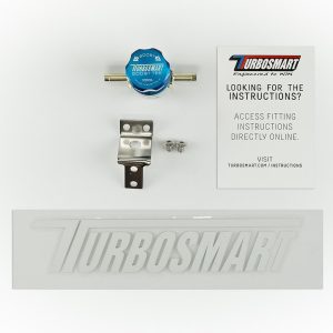 Turbosmart Boost Controller, Boost Tee, Mechanical, Single Stage, 0-200 PSI, Compatible with Internal or External Wastegate, Blue – TS-0101-1101