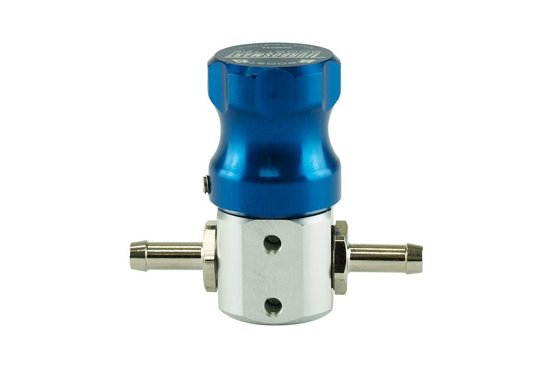 Turbosmart Boost Controller, Boost Tee, Mechanical, Single Stage, 0-200 PSI, Compatible with Internal or External Wastegate, Blue – TS-0101-1101