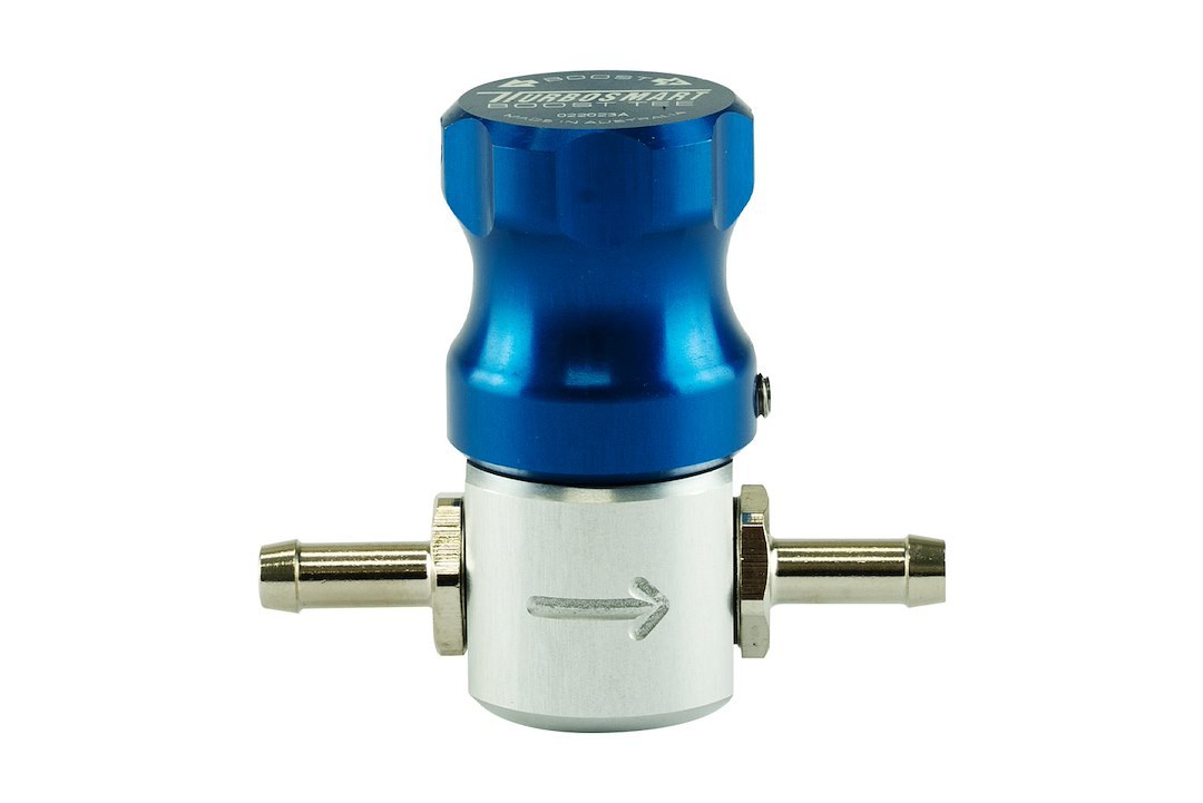 Turbosmart Boost Controller, Boost Tee, Mechanical, Single Stage, 0-200 PSI, Compatible with Internal or External Wastegate, Blue – TS-0101-1101