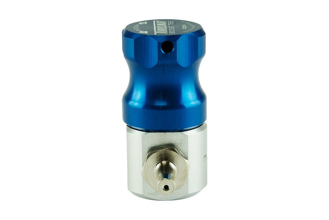 Turbosmart Boost Controller, Boost Tee, Mechanical, Single Stage, 0-200 PSI, Compatible with Internal or External Wastegate, Blue – TS-0101-1101