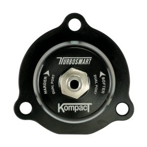 Turbosmart Turbocharger Blow Off Valve, Kompact Shortie, Recirculating/ Vent to Atomosphere, Black, Aluminum – TS-0203-1061