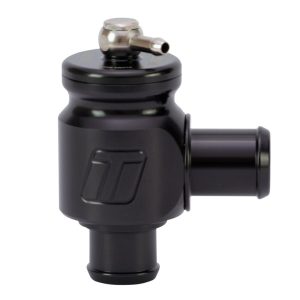 Turbosmart Turbocharger Blow Off Valve, Kompact, Recirculating, 25 MM, Black, Aluminum, With Green Spring – TS-0203-1222