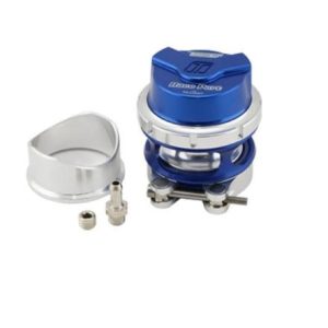 Turbosmart Turbocharger Blow Off Valve, Gen-V Race Port, Pressure Differential Operation, Anodized, Blue, Aluminum – TS-0204-1151
