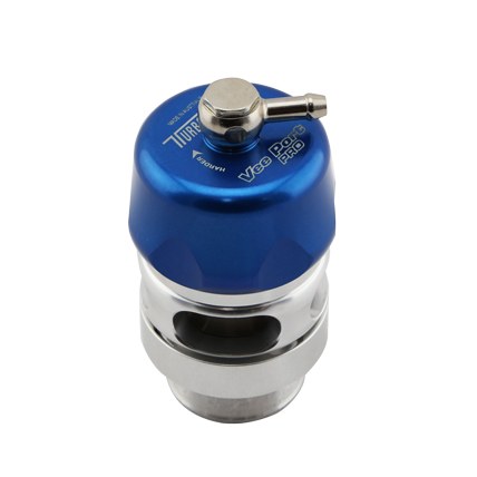 Turbosmart Turbocharger Blow Off Valve, Vee-Port Pro, Vent to Atmosphere, 38MM, Blue, Aluminum – TS-0205-1130