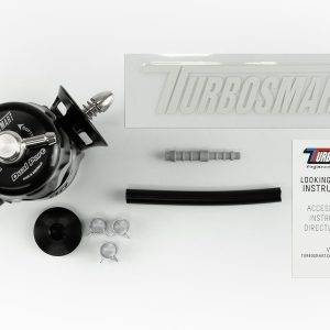 Turbosmart Turbocharger Blow Off Valve, Smart Port, Vent to Atmosphere, Dual Port, Black, Aluminum – TS-0215-1018