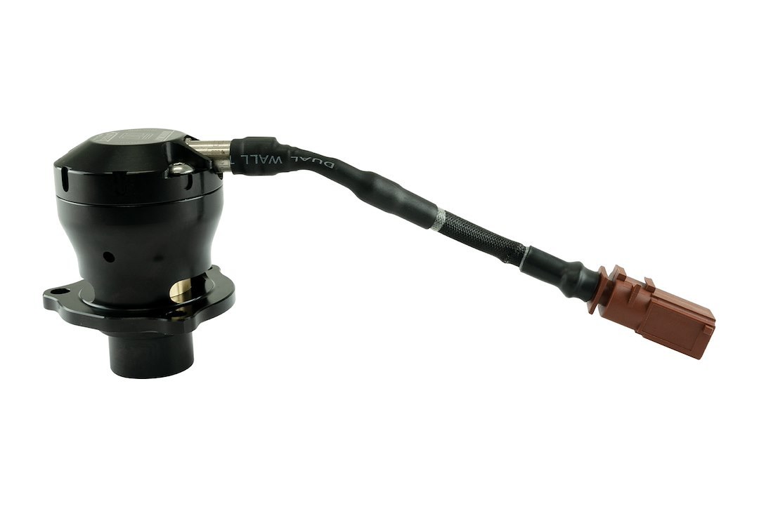 Turbosmart Turbocharger Blow Off Valve, Kompact Em, Plug and Play, Recirculating/ Vent to Atmosphere, Dual Port, Black, Aluminum – TS-0223-1063