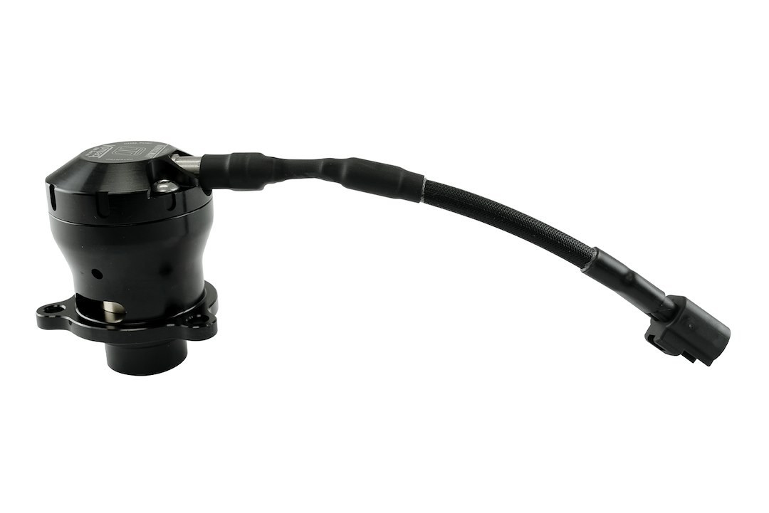 Turbosmart Turbocharger Blow Off Valve, Kompact Em, Plug and Play, Vent to Atmosphere, Dual Port, Black, Aluminum – TS-0223-1068
