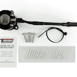 Turbosmart Turbocharger Blow Off Valve, Kompact Em, Plug and Play, Recirculating/ Vent to Atmosphere, Black, Aluminum – TS-0223-1096