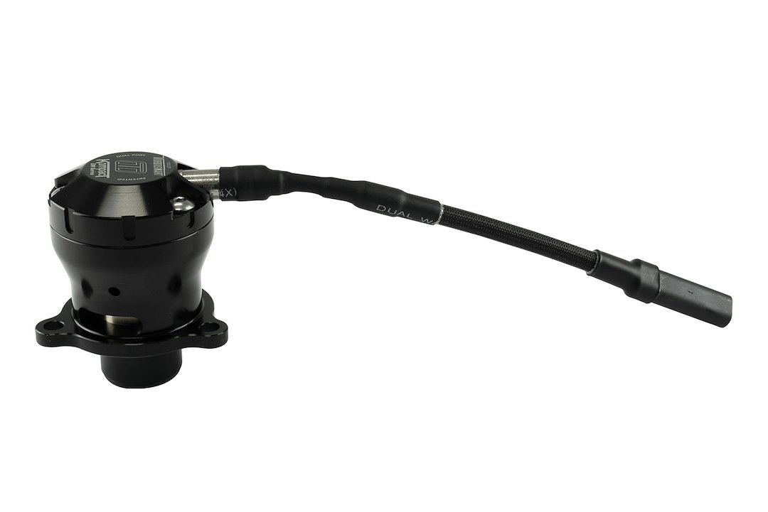 Turbosmart Turbocharger Blow Off Valve, Kompact Em, Plug and Play, Recirculating/ Vent to Atmosphere, Black, Aluminum – TS-0223-1096