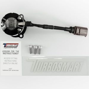 Turbosmart Turbocharger Blow Off Valve, Kompact Em, Plug and Play, Recirculating, Black, Aluminum – TS-0223-1263