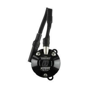 Turbosmart Turbocharger Blow Off Valve, Kompact Em, Plug and Play, Recirculating, Plumback, Black, Aluminum – TS-0223-1266