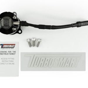 Turbosmart Turbocharger Blow Off Valve, Kompact Em, Plug and Play, Recirculating, Plumback, Black, Aluminum – TS-0223-1266
